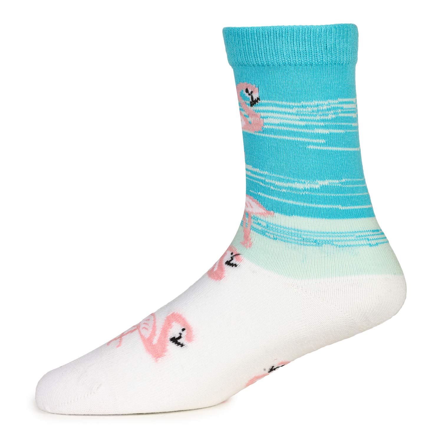 KazarMax Multicolor Rainbow Printed Full Length Soft Cotton Designer Socks for Kids Boys & Girls(Pack of 3_Small) 3