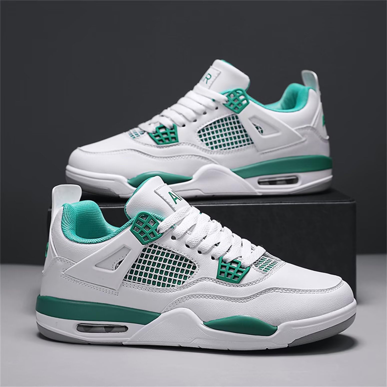 Uomo Scarpe da Basket Donna Skateboard Classiche Air 4 Retro Scarpe Fitness Formatori Casual Outdoor Scarpe da Ginnastica da Lavoro Corsa a Piedi Camminata