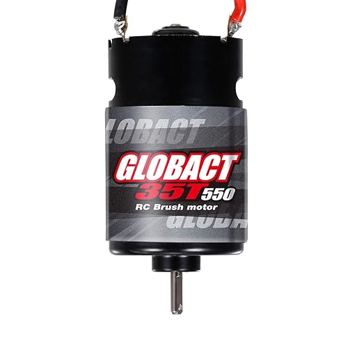 Miniatura 23 de Globact Motor 550 RC 21T Motor cepillado para 1/10 RC Escala RC Crawler Car TRX4 TRX6 Redcat Axial SCX10 SCX10 II AXI03007 JL 90046 RC4WD D90