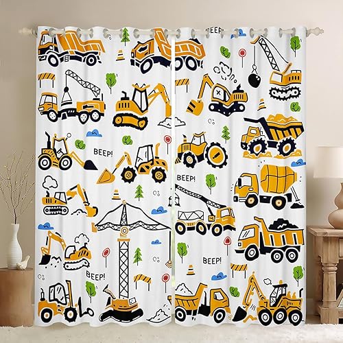 Miniatura 7 de Feelyou Cortinas educativas para niños, para dormitorio, colección ABC, números y formas, aprendizaje con aislamiento térmico, cortinas de ventana