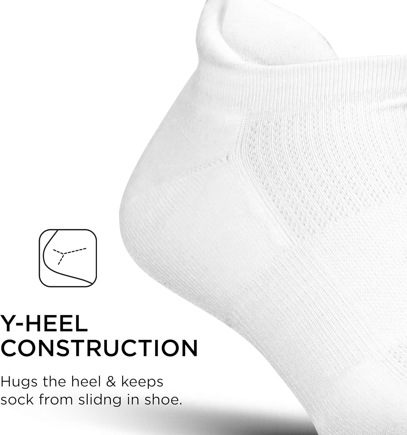 Feetures High Performance Max Cushion Ankle Sock - Tab Socks for Women & Men with Heel Tab - Strawberry Latte Mix, Medium (3 Pair)