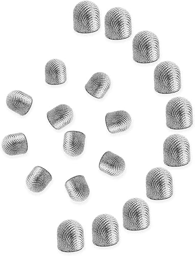 METRO Puntas de fibra de malla reemplazables solo para bolígrafos capacitivos METRO de doble punta (10 puntas de 0.2 pulgadas, 10 puntas de 0.24