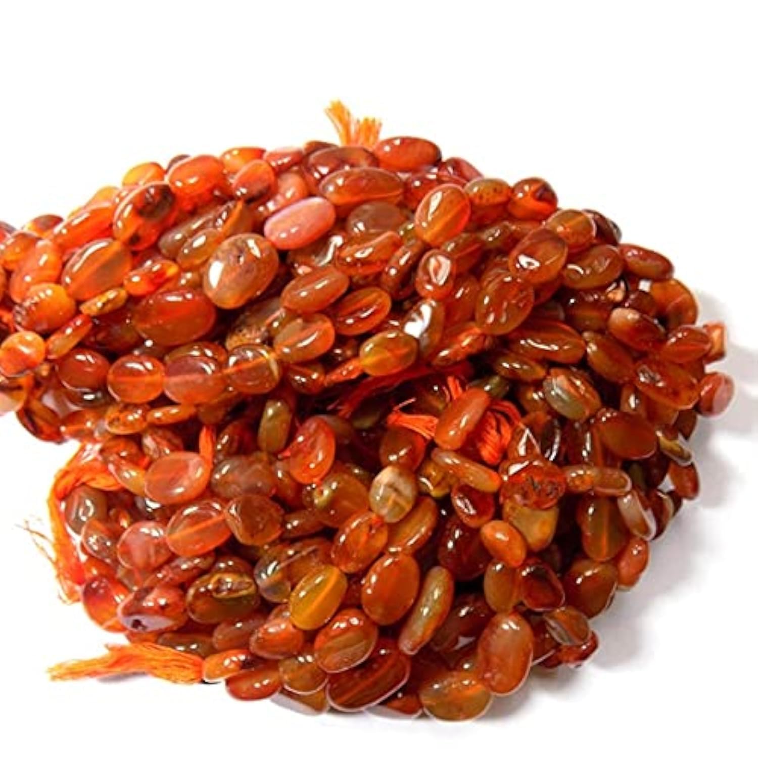 Carnelian beads pour créer vos bijoux en pierres naturelles