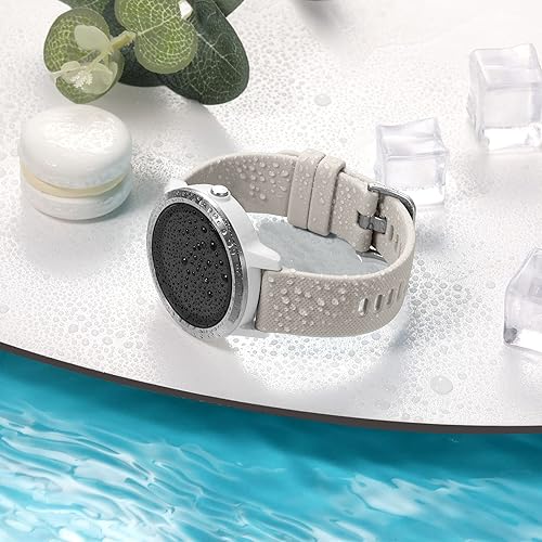 Miniatura 3 de GEAK Compatible con correas de reloj Garmin Vivoactive 5 para mujeres, correa de reloj de liberación rápida de silicona de 20 mm para Vivoactive