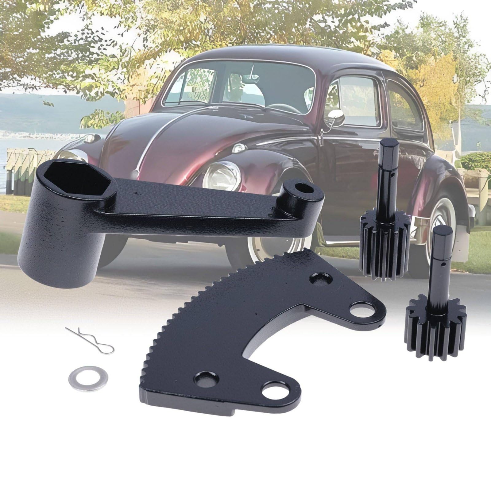 rockible Vehicle Multiplier Attrezzo per Bloccare E Allentare Volano Estrattore Volano Installatore Volano Leva Robusta in Componenti Completi Adatto per Officina Garage Servizi Tecnici