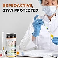 Vista 5 de Tiras de prueba de orina 13+ PARÁMETROS - 150 unidades LEU, KET, PRO, NIT, etc