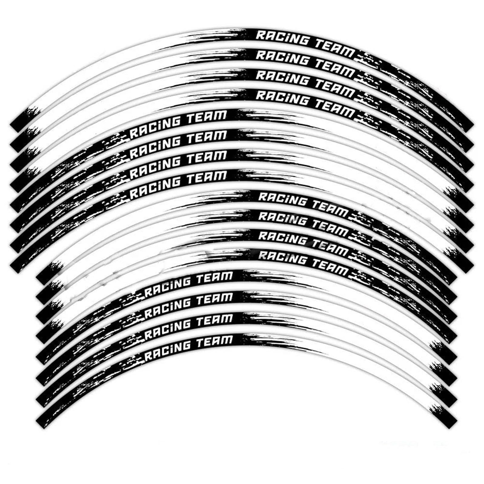 Motorcycle Wheel Stripes for WR250R WR250F WR450F WR 250R 250F 450F Motorcycle Wheel Sticker Reflective Rim Stripe Decals 21"/18"(Front21 Rear18 B)