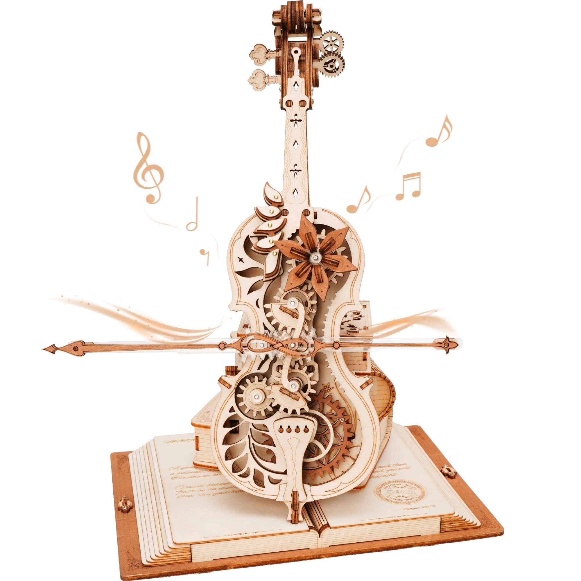 Robotime violoncello magico