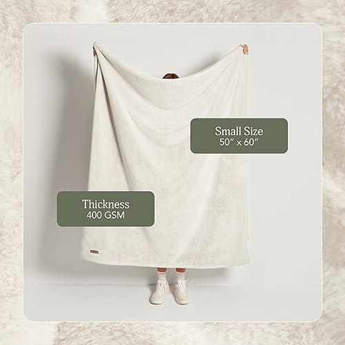 Miniatura 2 de UnHide Lil' Marsh - Manta de piel sintética, duradera, ligera, extra suave, lavable a máquina, añade una capa de suavidad a cualquier cama, sofá o