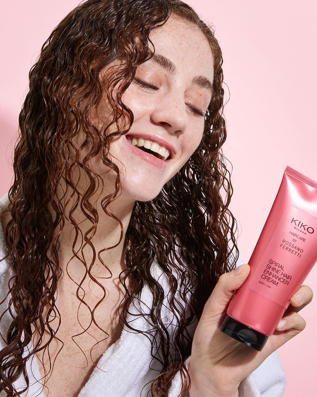 KIKO Milano Spiral Shine Hair Enhancer Cream, Krem Do Włosów Podkreślający Loki O Działaniu Do 72 Godzin