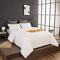 Vista 135 de CLOTHKNOW Juego de edredón de 3 piezas de color marrón caramelo, tamaño individual/individual XL, color terracota suave, color óxido con 2 fundas