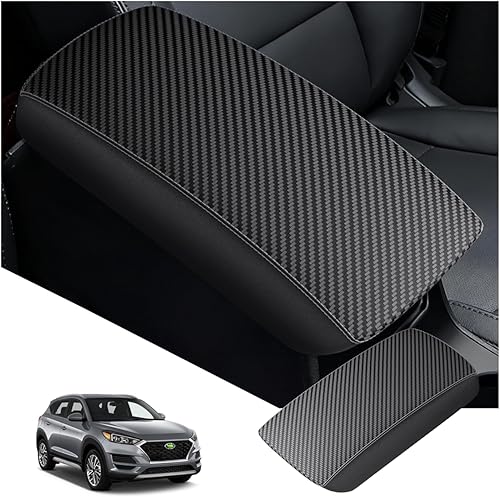 Miniatura 14 de Autorder Funda de consola central para Cadillac Lyriq 2023-2025 2026, accesorios para reposabrazos, antiarañazos, almohadilla de consola media