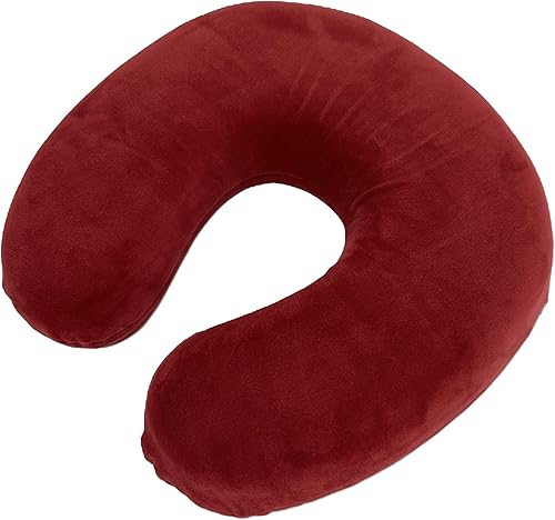 Miniatura 9 de Almohada de viaje en forma de U de espuma viscoelástica Soporte para el cuello Cojín de reposacabezas (negro)