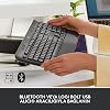 Logitech Signature K650 Full Size Wireless Clan, Wrist Support, BLE Bluetooth naneya Logi Bolt USB, Deep Padded Keys, Keypad, Compatible with PC/Windows/Mac, Black