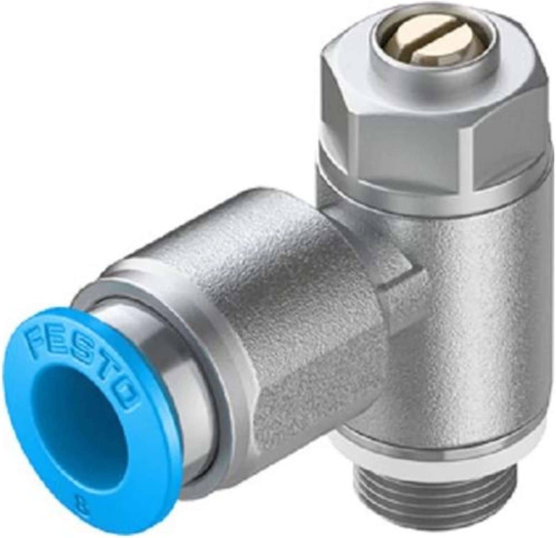 Festo Grla-1/8-Qs-8-D, Exhaust Air Flow Control Valve Grla-1/8-Qs-8-D