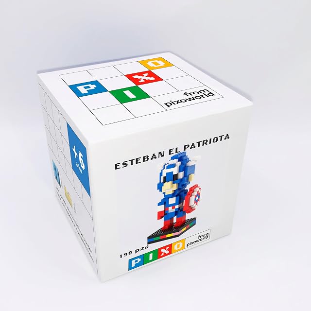 Foto 2 de 6 de Pixo Esteban el Patriota AV001 (199 Piezas)