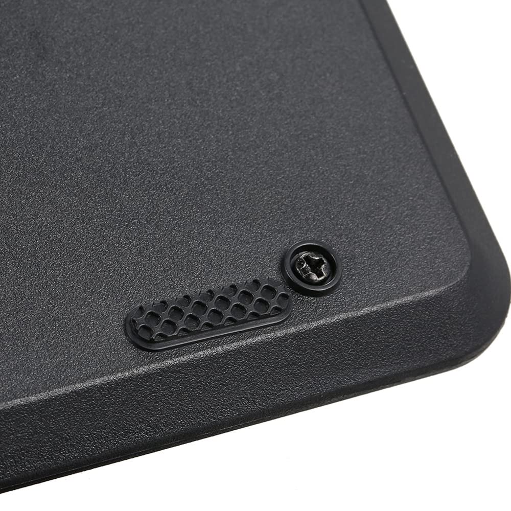 Tastiera USB cablata per utenti ipovedenti con grandi tasti bianchi Lettere nere per vecchi