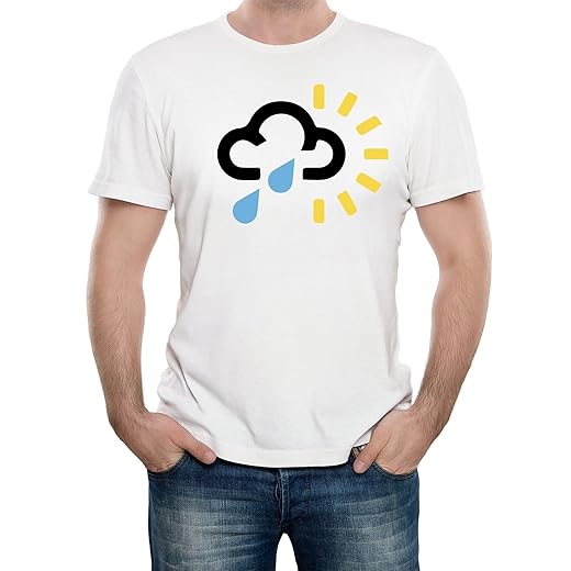 Reality Glitch UK Weather Forecast Symbol Mens T-Shirt