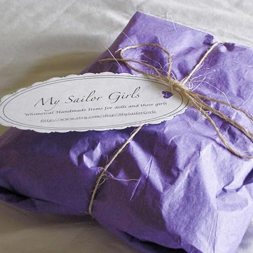 Miniatura 8 de RUSPEPA Papel de seda para envolver regalos, papel de seda para envoltura de regalo, manualidades de arte, bricolaje, bolsas de paquete, cumpleaños,