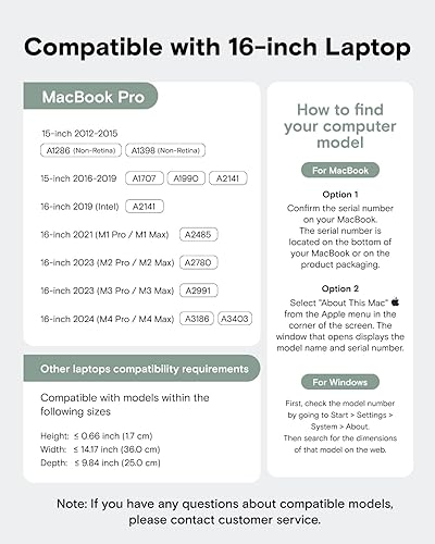 Miniatura 6 de MOFT Funda de transporte para laptop, 2 en 1 y soporte para MacBook AirPro y DellHPLenovoAsus, elegante bolsa delgada para computadora con