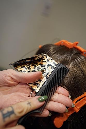 Miniatura 4 de Lámina desplegable de 5 x 11, leopardo dorado, 500 hojas por caja, relieve pesado