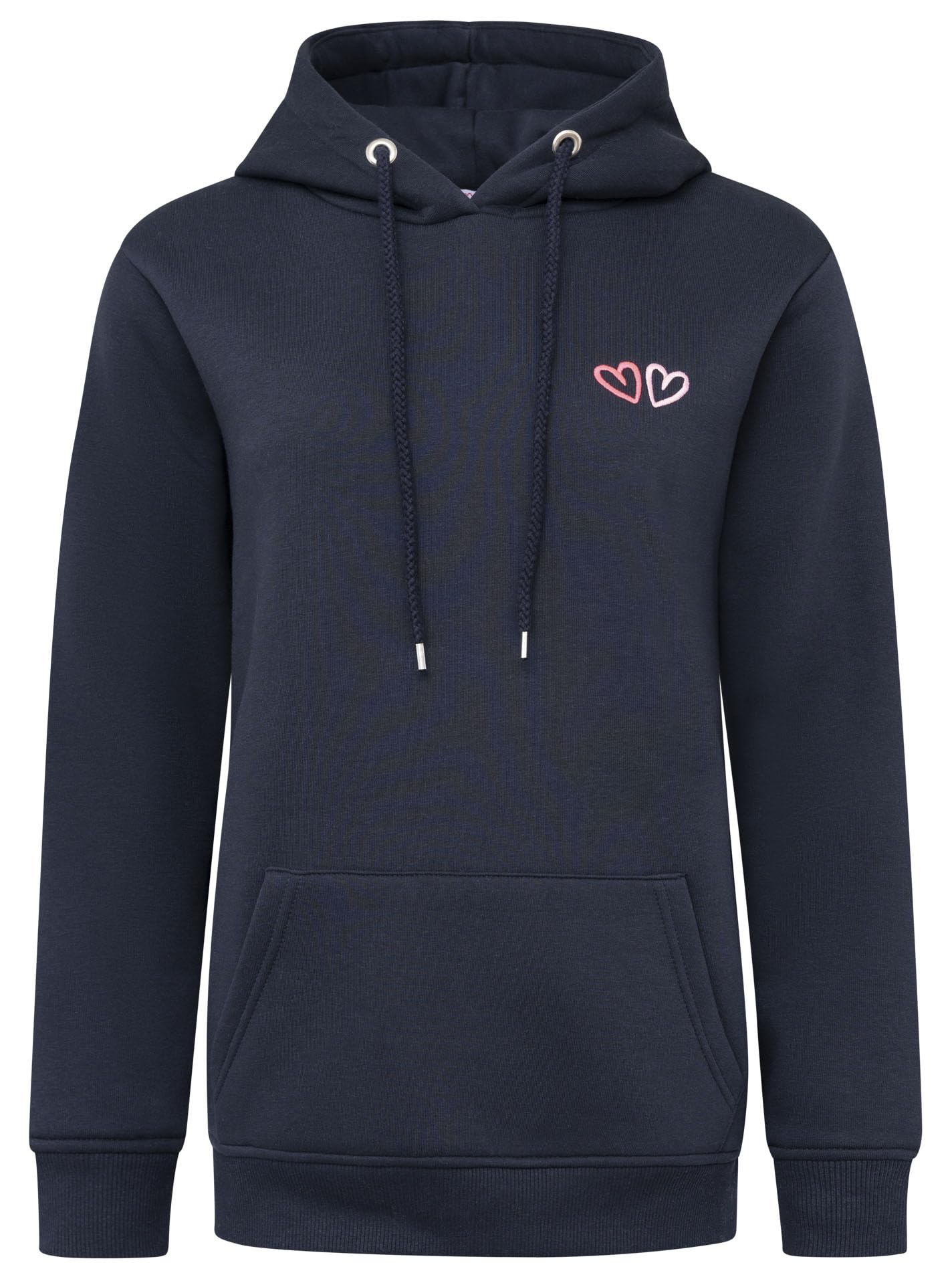 Zwillingsherz Damen Hoodie mit Kapuze – Kuscheliger Oversize Kapuzenpullover – Weicher Sweatshirt Pullover für Frauen Aufdruck – Stylischer Look für Frühling, Herbst & Winter – Loungewear Mode Herzen