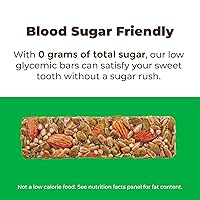 Vista 4 de Munk Pack- Barras Keto de nueces y semillas, 0 onzas de azúcar, 0.07 onzas de carbohidratos netos, sin azúcar añadido, a base de plantas, sin