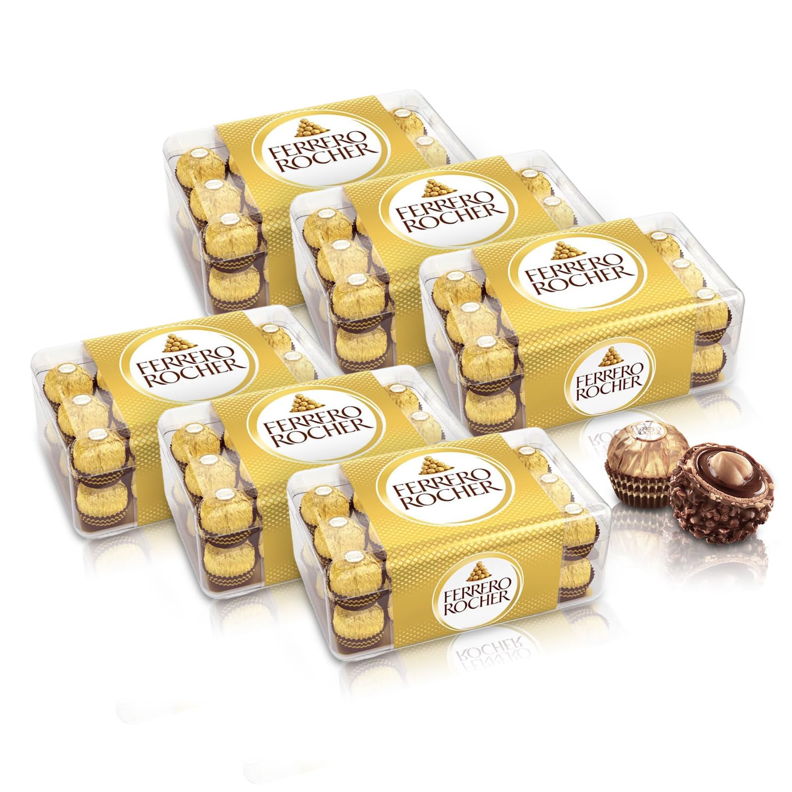 【早い者勝ち】フェレロロシェ1ケース 6箱セット（合計216粒）新品！ FERRERO(フェレロ) フェレロ ロシェ 30粒×6個 1875g
