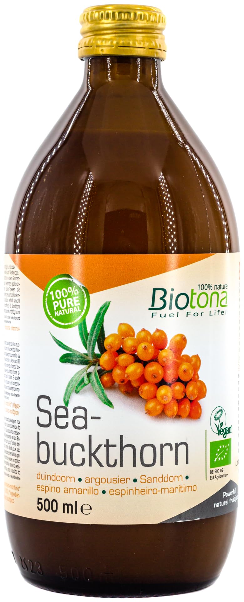 BIOTONA JUGO DE ESPINO AMARILLO 500ml - Multifunktionsprodukt, 500 ml