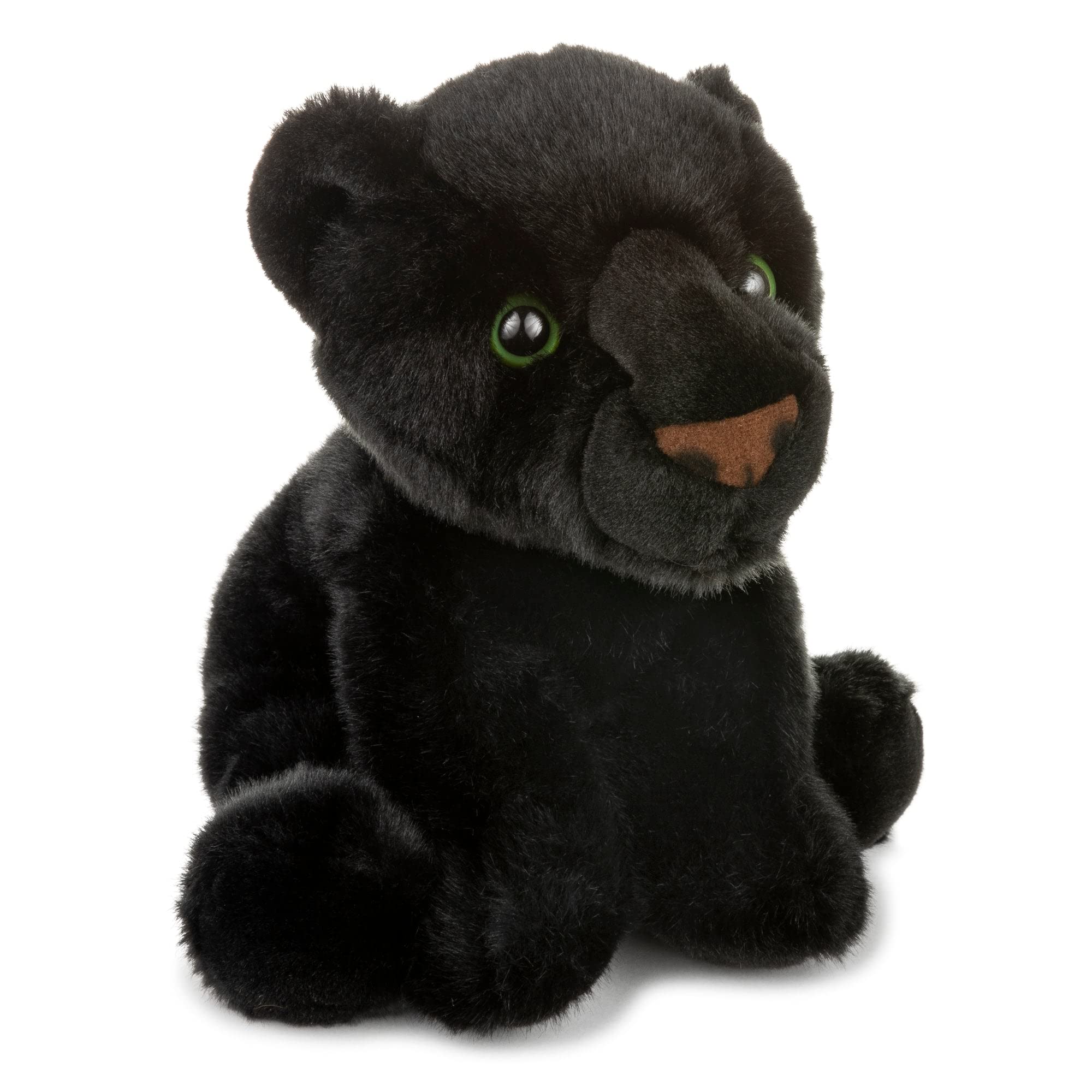 Wildlife Tree 12 Inch Stuffed Black Panther Plush Floppy Animal Kingdom Collection