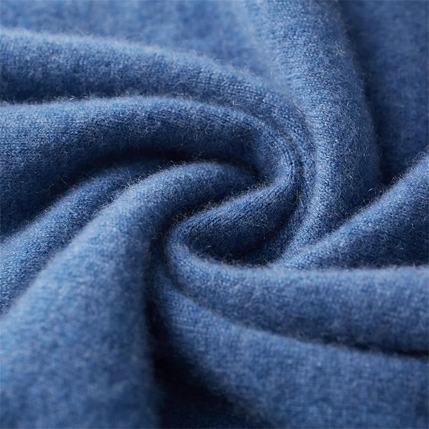 Men's Wool Knitted Top Thick Bottom Shirt O-Neck Short Sleeve Pullover