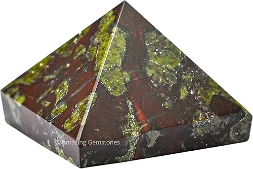 Miniatura 533 de Amazing Gemstone White Agate Snow Quartz Pyramid Crystal Healing Stones - 1" Great Pyramid Figurine of Natural Stone Pyramid for Meditation, Reiki