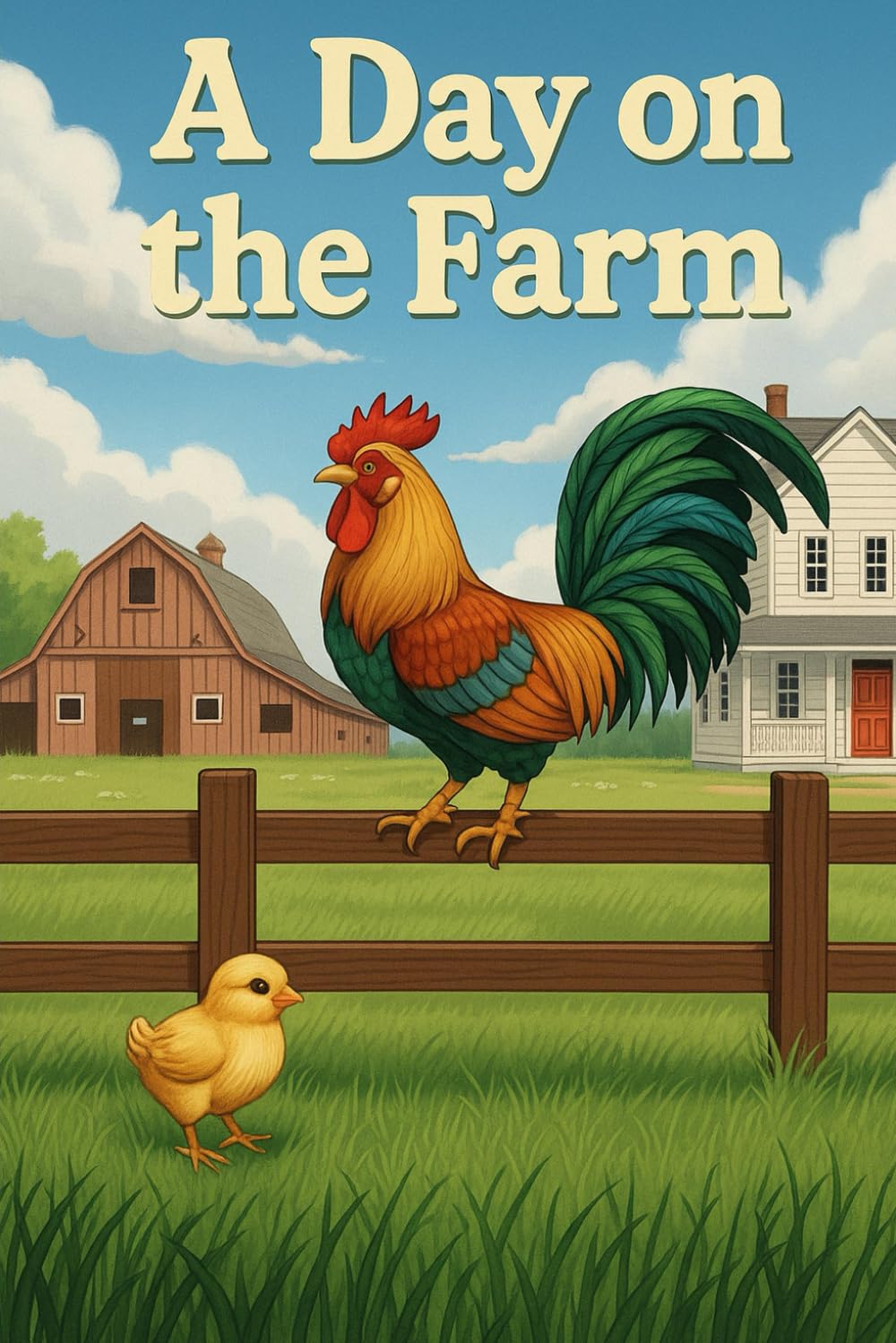 A Day on the Farm: A Story About Farm Animals and the Wonders of a Day on the Farm