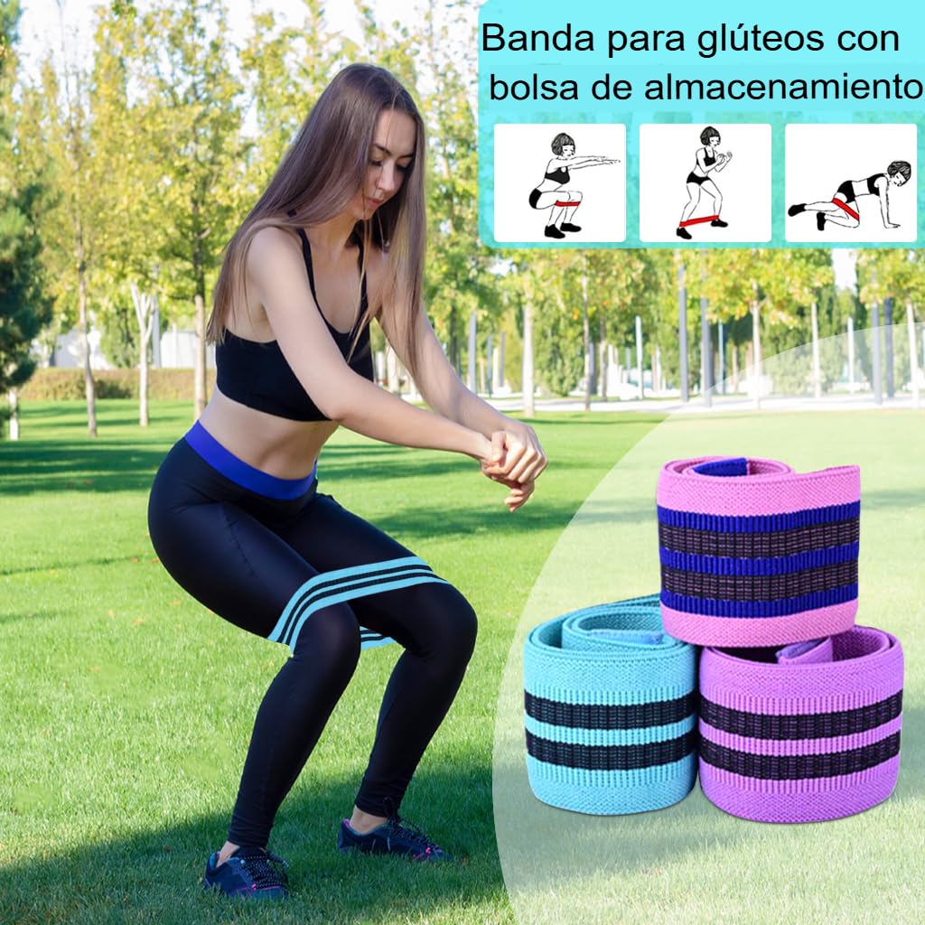 Kit Pilates Casa 9pcs, Conjunto Yoga Pilates con Aro Pilates Mujer, Pelota Yoga, Bandas Resistencia, Correa, Elástico, Calcetines Antideslizantes, Accesorios Pilates Mujer