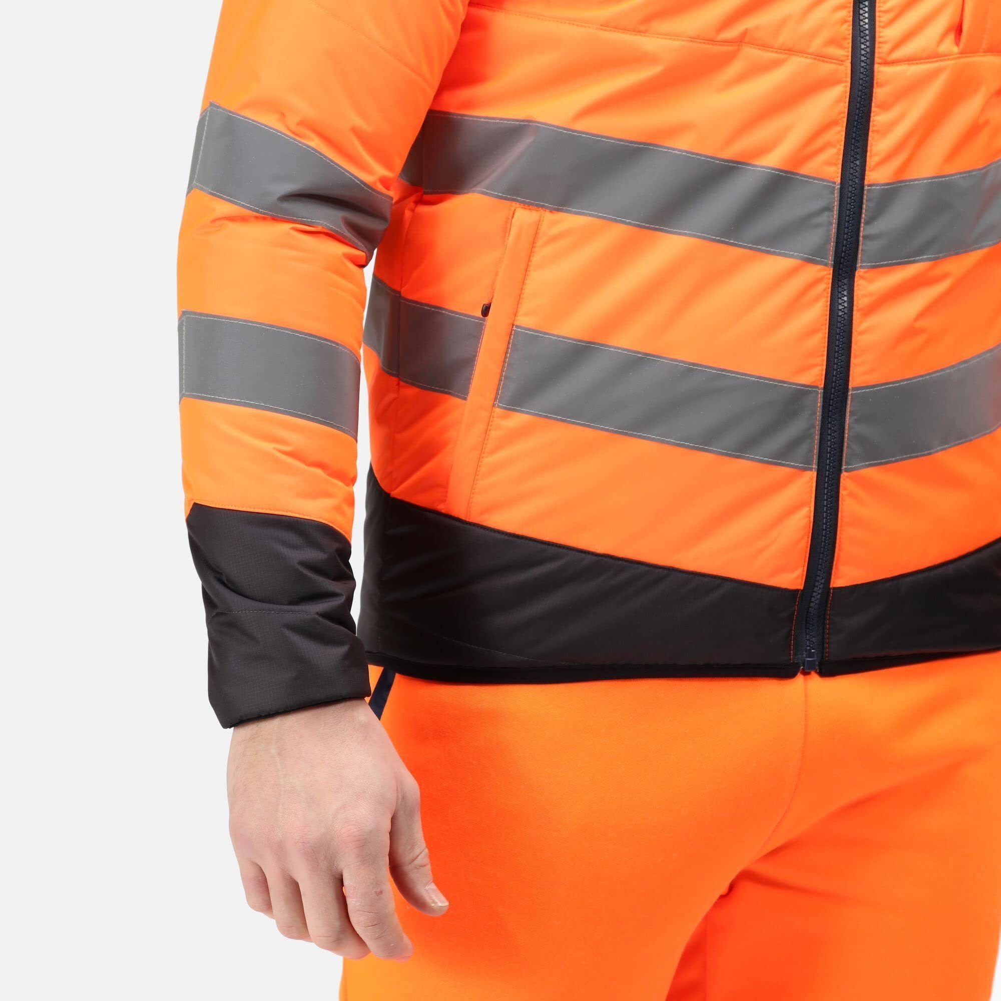 Regatta Professional Men's Men's Hi-vis Baffle Jacket Padded Jacket (pack of 1)