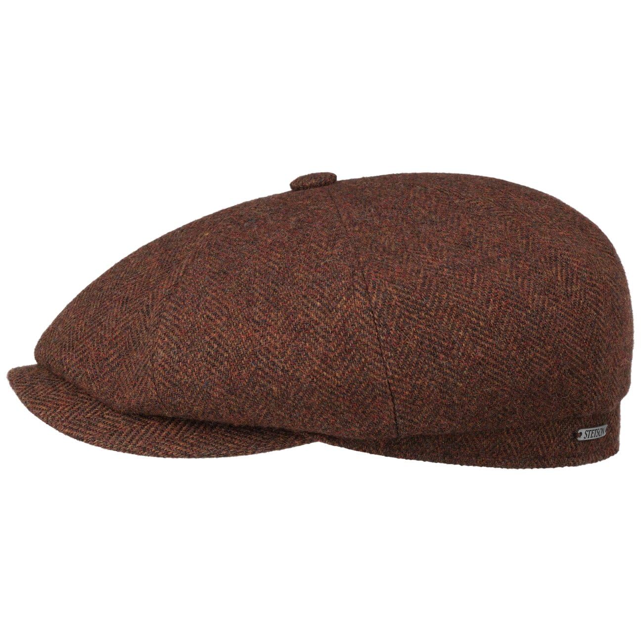Stetson Burney Hatteras Cappellino Newsboy Pelle Uomo Estate Inverno
