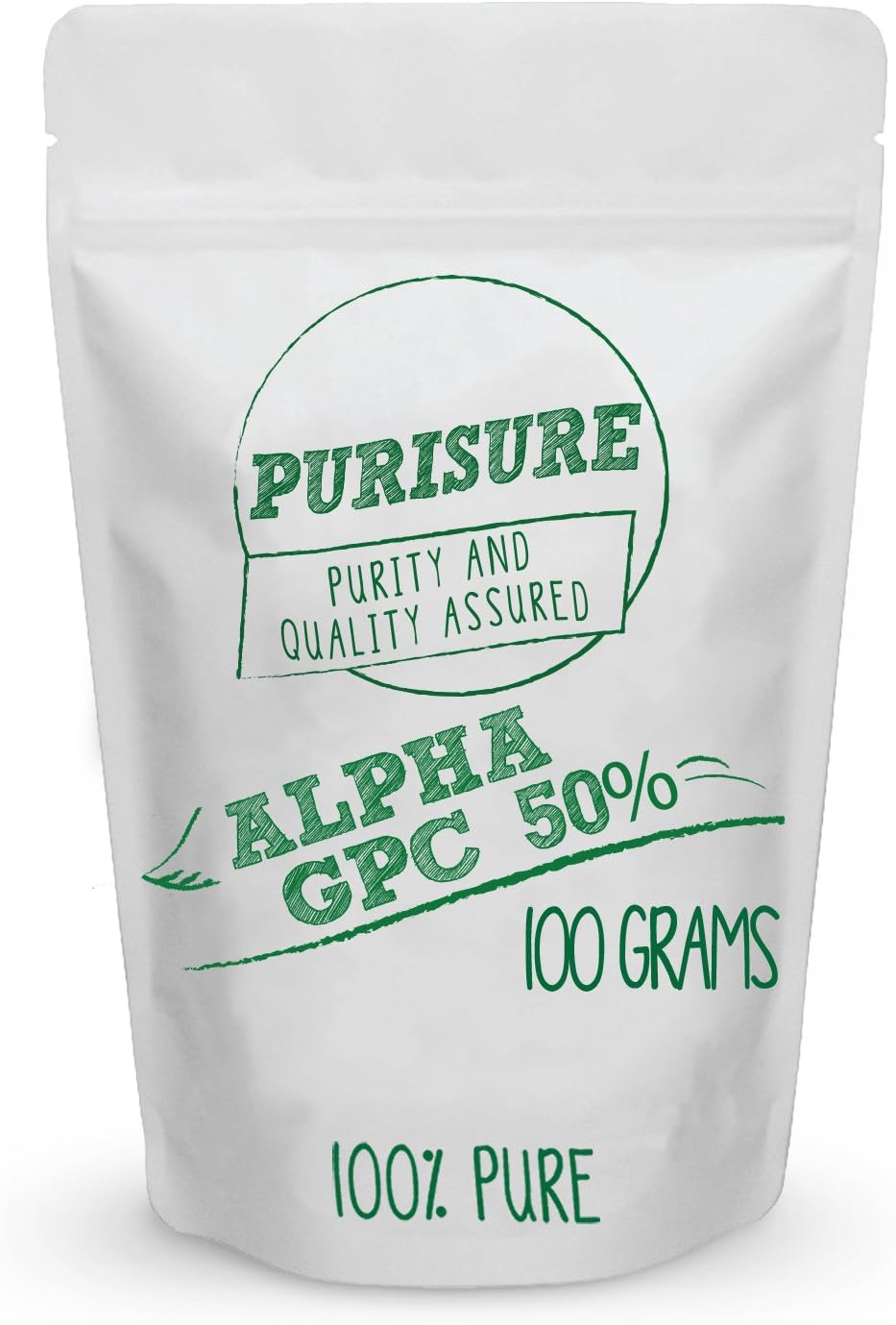 Purisure Alpha GPC 50 Powder Choline Supplement