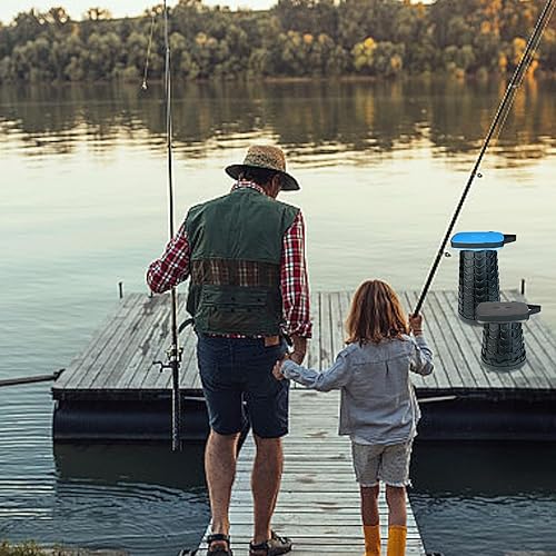 Miniatura 2 de Taburete plegable mejorado resistente con capacidad de carga de 550 libras, portátil, plegable, resistente, telescópico para camping, viajes,