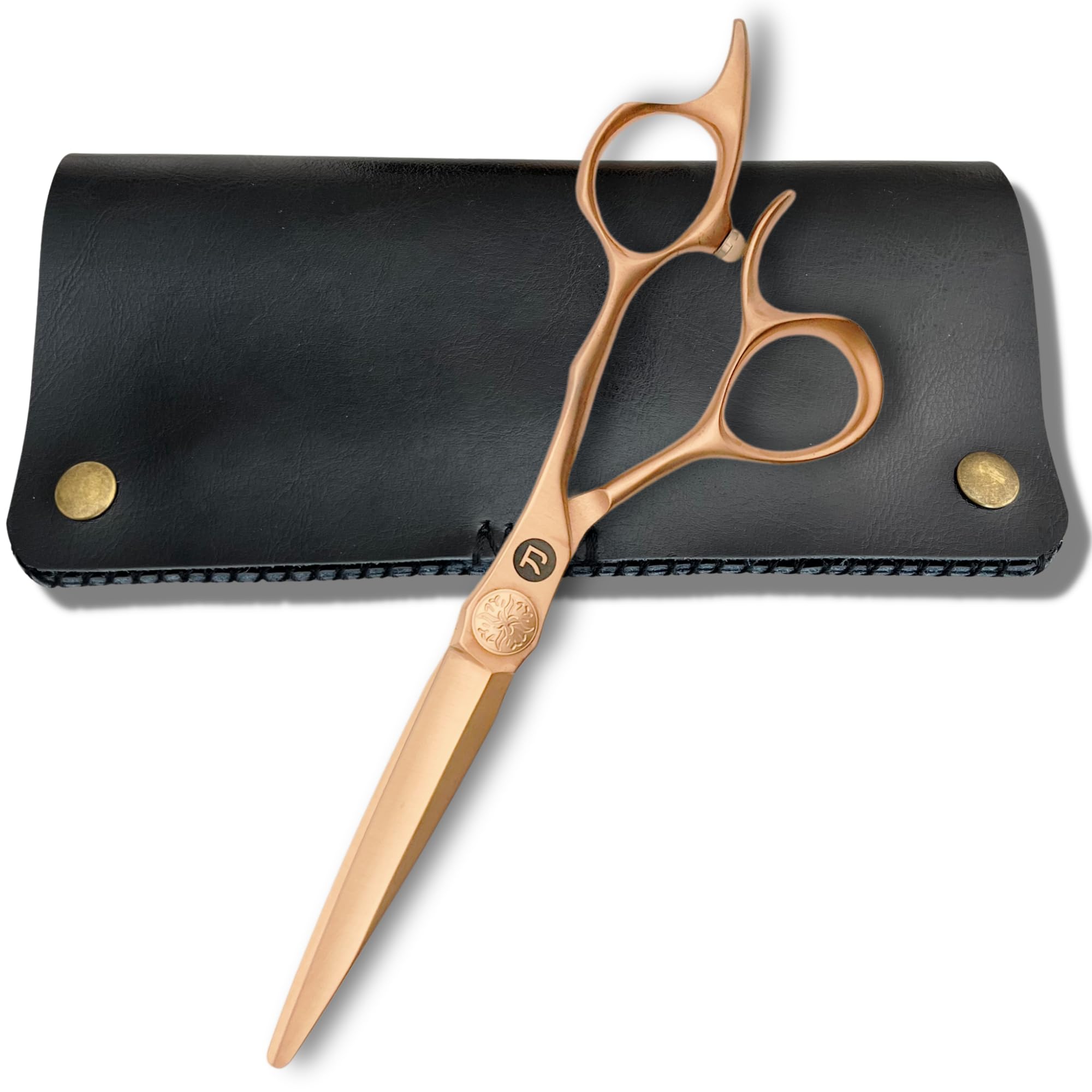 Saki Shears Professional Golden Hair Cutting Scissors - 6" Japanese Steel Hairdresser Vg10 Salon-image-9