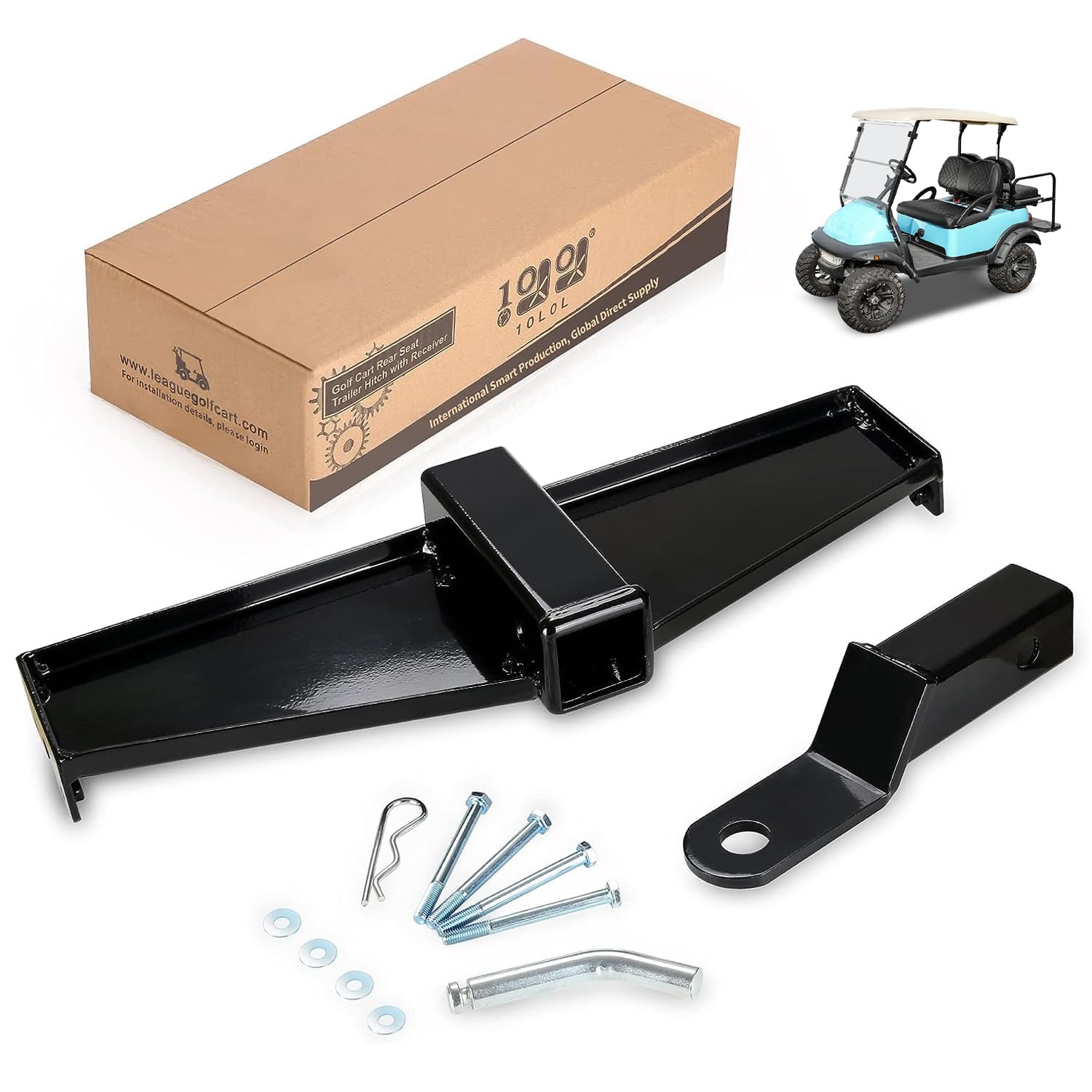 Photo 1 of 10L0L Golf Cart Trailer Hitch for Club Car Precedent