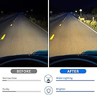 Vista 4 de DWVO Conjunto de faros delanteros compatible con Grand Cherokee OE 1999, 2000, 2001, 2002, 2003, 2004, carcasa negra