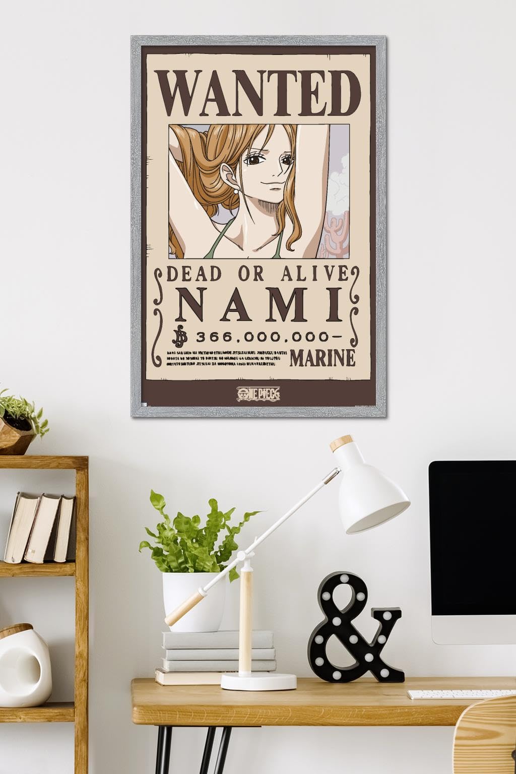 YUI Namidairo ポスター One Piece - Nami Wanted Poster Wall Poster, 34L
