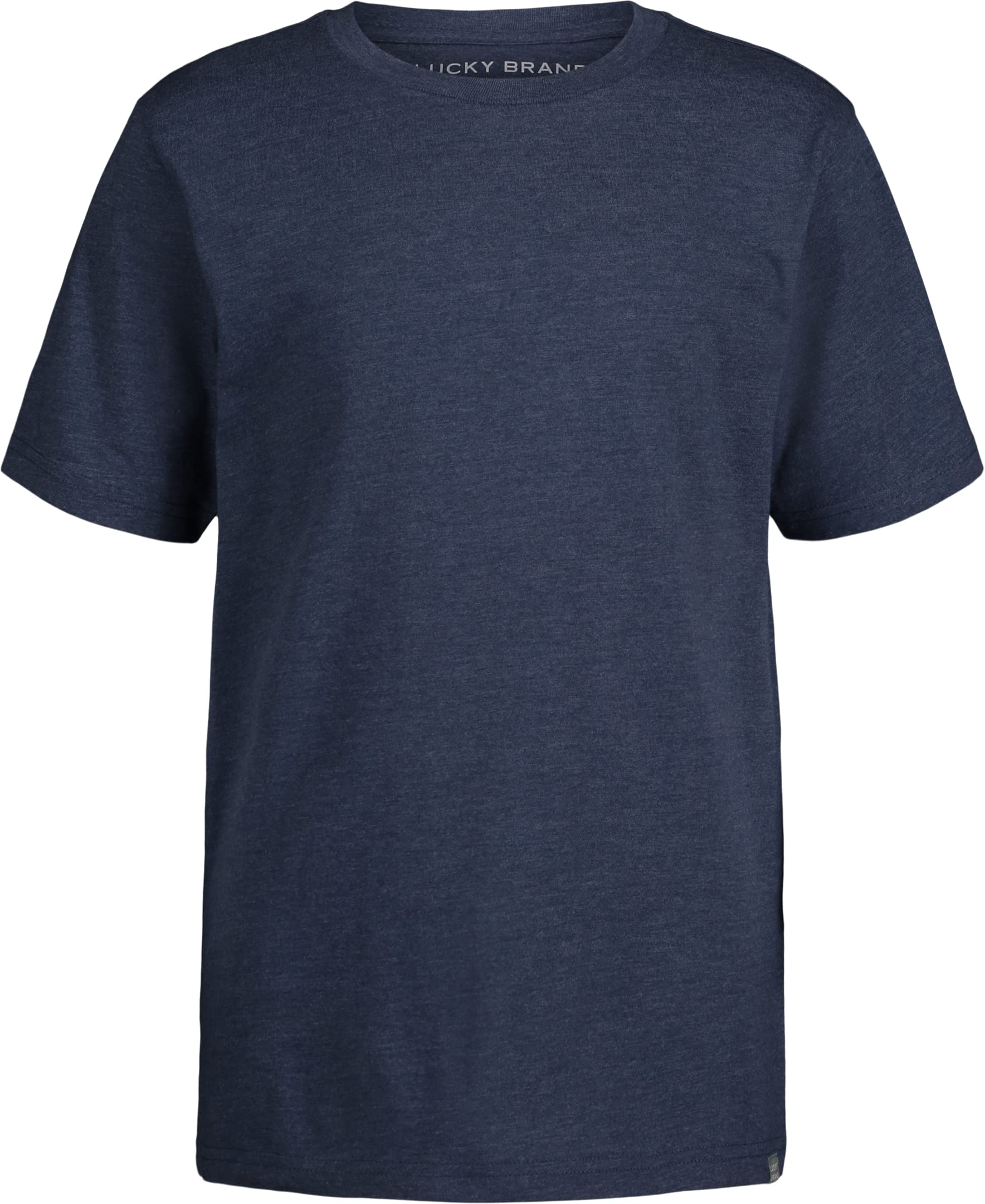 Lucky BrandBoys' Short Sleeve Key Solid Crew Neck T-Shirt