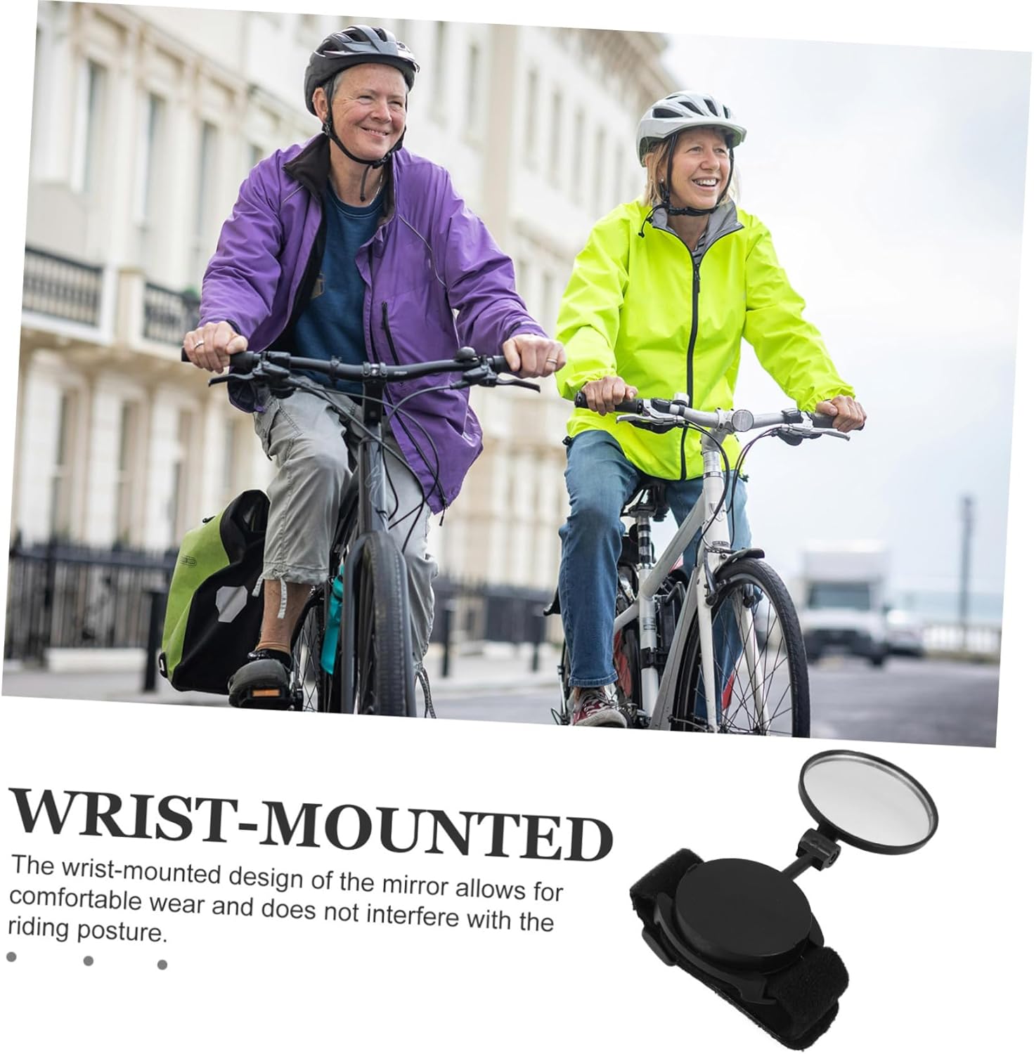 5pcs Cycling Mirror Handlebar Rear View Bike Mirror Rotating Safety for Bikers Bike Handlebar Accessories