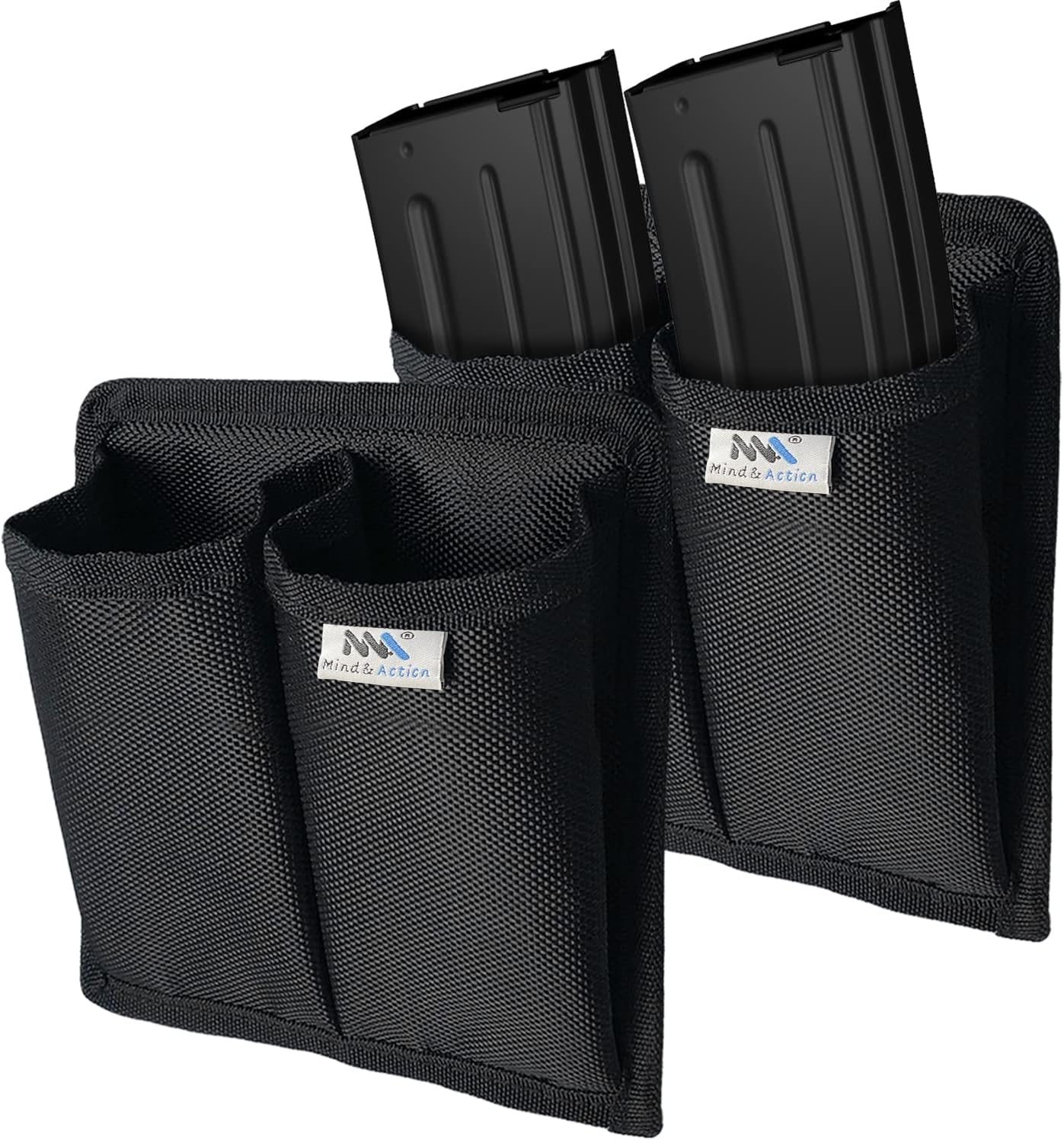 Magazine Storage Pouch Mind&Action Magazine Holders for Gun Safe Gun Cabinet Organziation