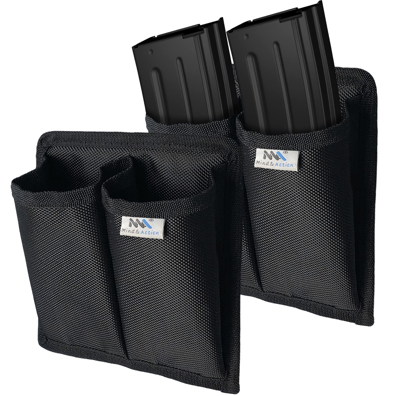 Magazine Storage Pouch Mind&Action Magazine Holders for Gun Safe Gun Cabinet Organziation