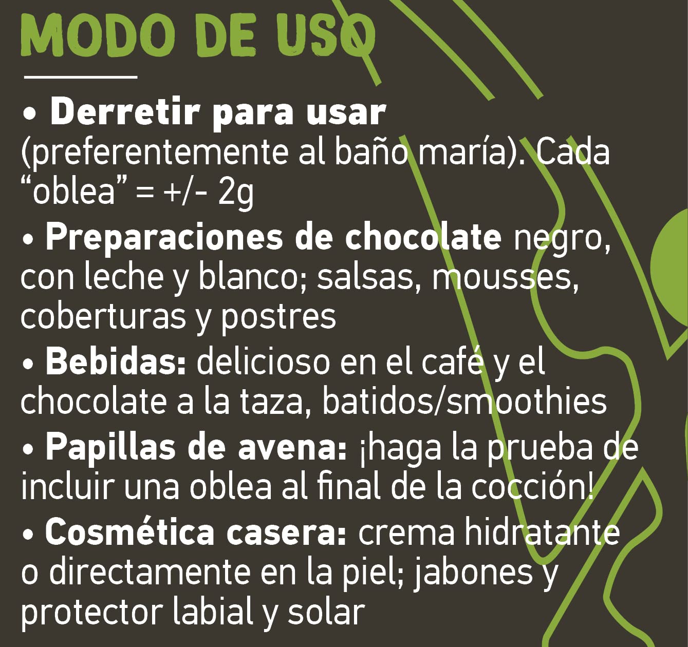 Bio | BAMBOO STORY | Manteca Cacao | Prensada Frío | Criollo | 100% Peruano | 900g