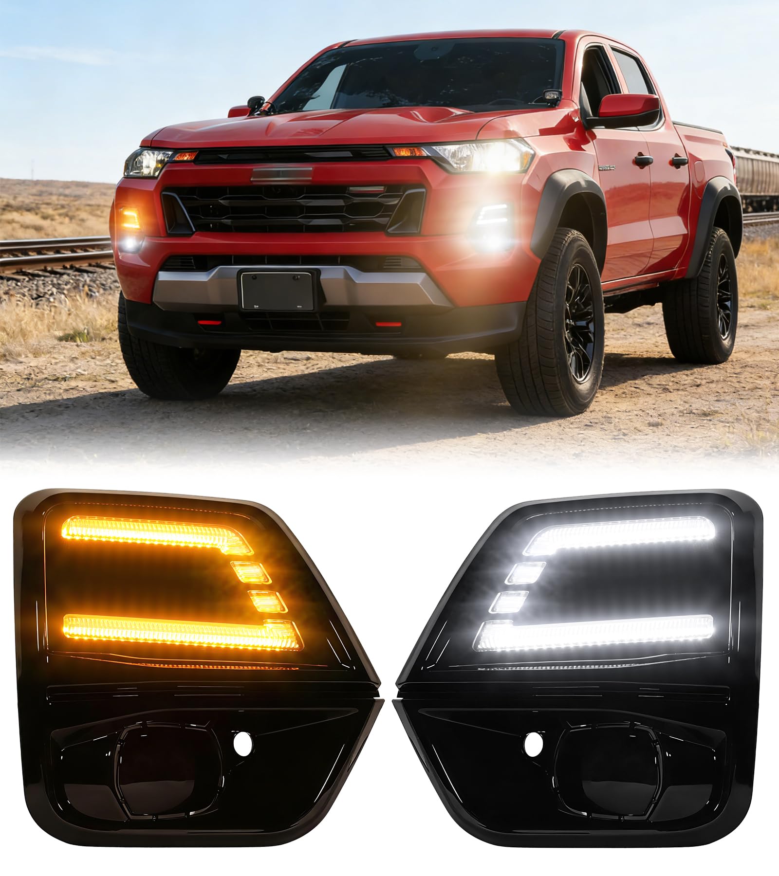 Amazon.com: SDPVorn Fog Lights for Chevy Colorado 2023-2025 2026