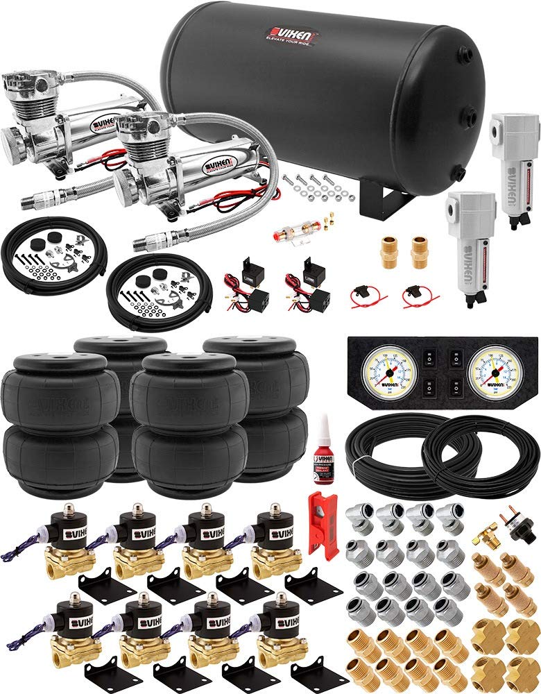 Amazon.com: Vixen Air Suspension Kit, 200 PSI Compressors, 6