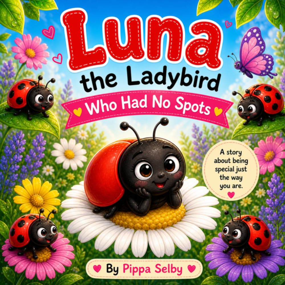 Luna the ladybird who had no spots: A heartwarming children’s story about confidence, self-love and being unique